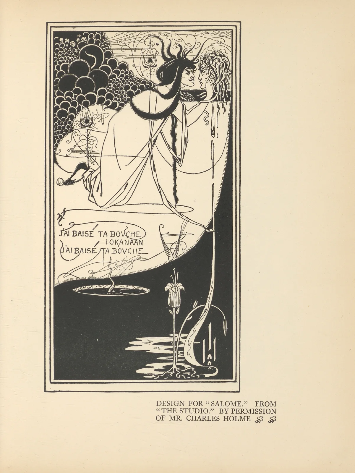Design For ‘Salome’ av Aubrey Vincent Beardsley