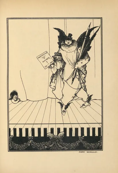 Design.For The Prospectus of ‘The Savoy’ av Aubrey Vincent Beardsley