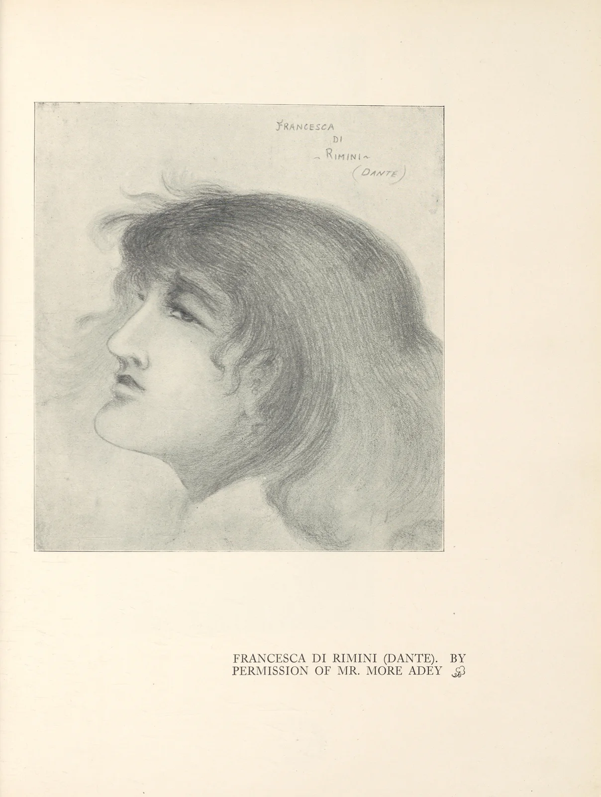 Francesca Di Rimini (Dante) – nr 1 av Aubrey Vincent Beardsley