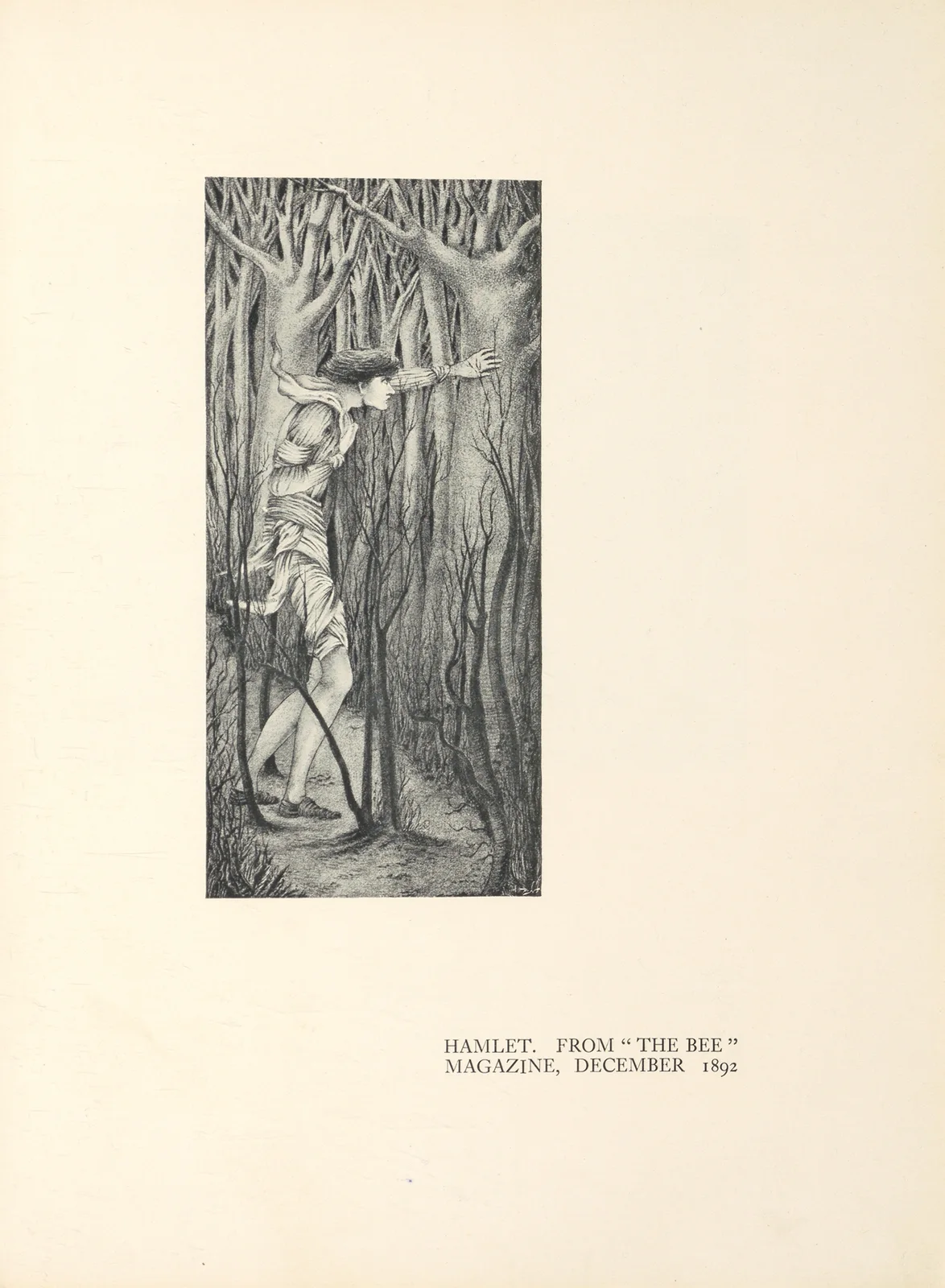 Hamlet av Aubrey Vincent Beardsley