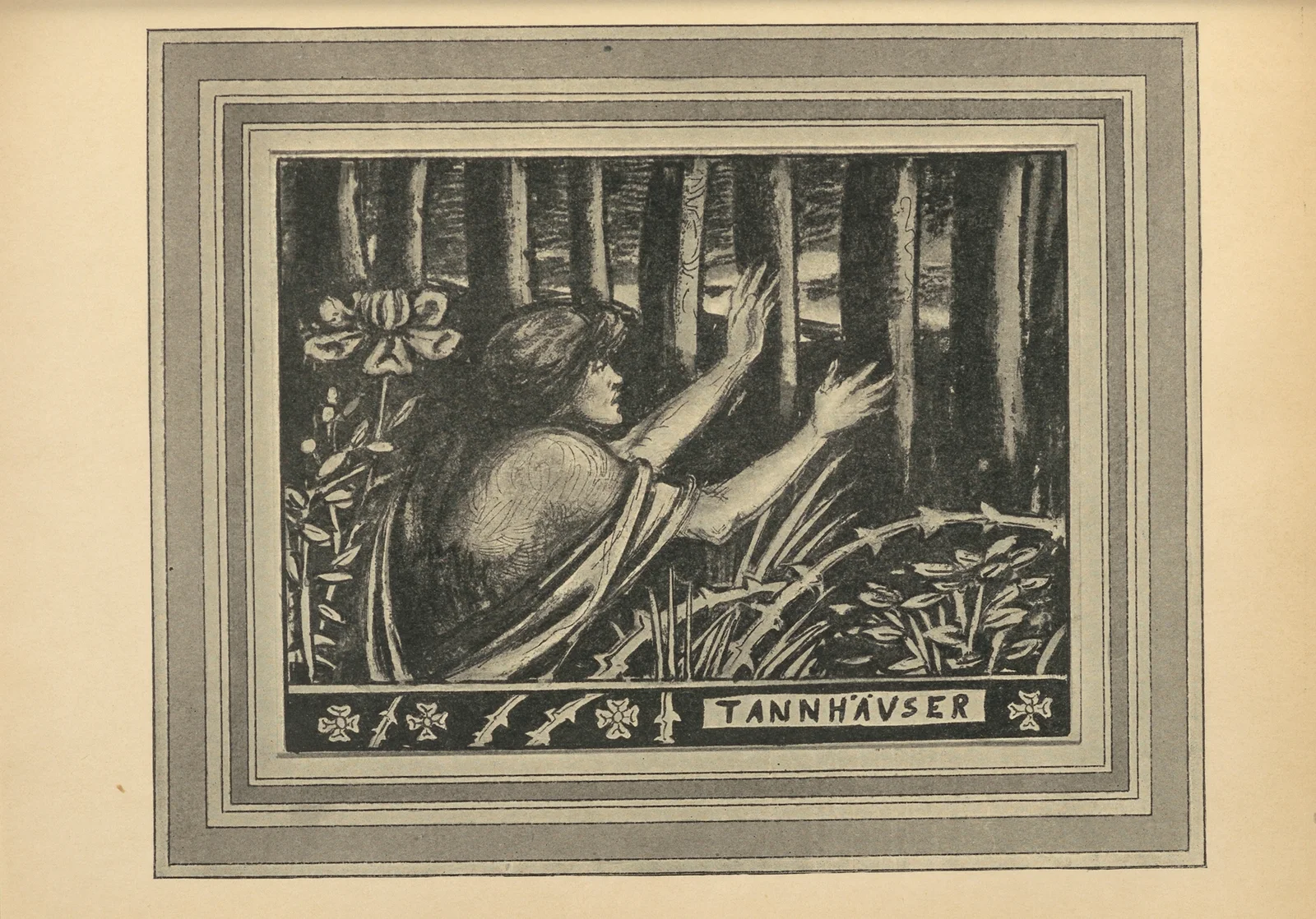 Tannhäuser av Aubrey Vincent Beardsley