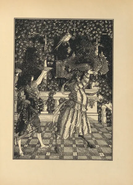 The Fruit Bearers. From ‘The Savoy’ No.1 av Aubrey Vincent Beardsley
