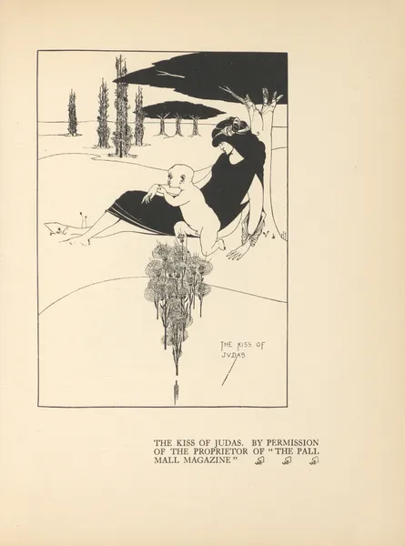 The Kiss of Judas av Aubrey Vincent Beardsley