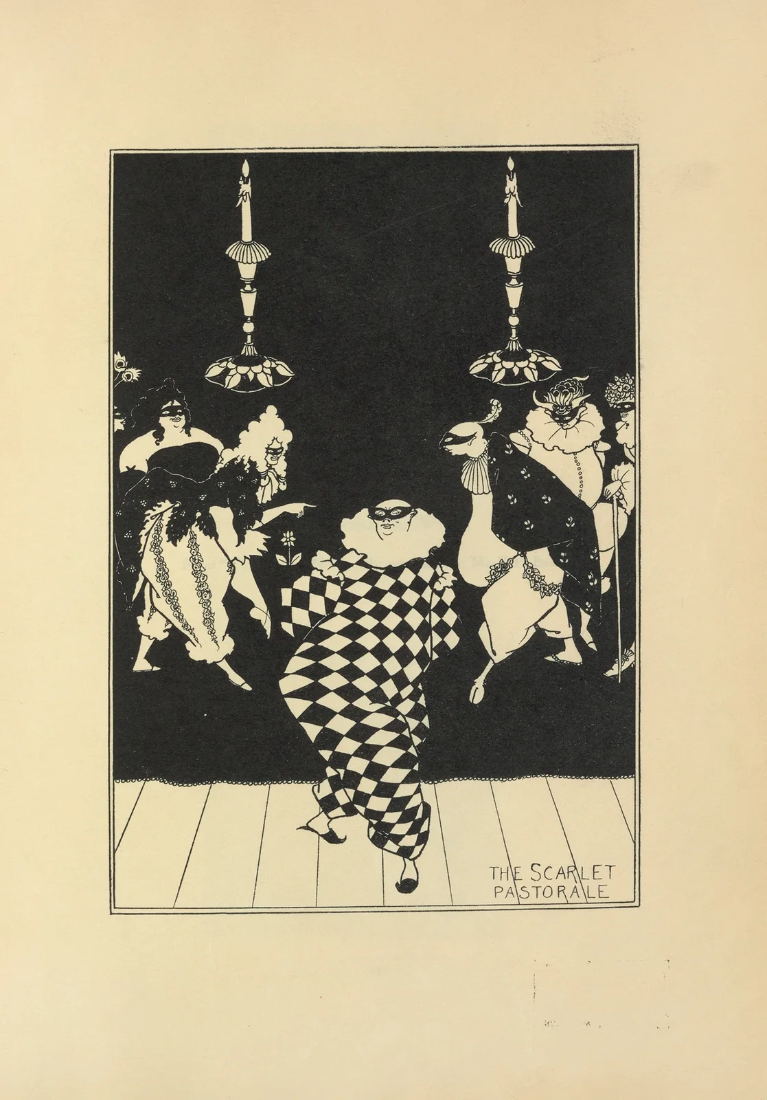 The Scarlet Pastorale av Aubrey Vincent Beardsley