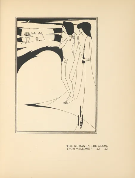 The Woman In The Moon. From ‘Salome’ av Aubrey Vincent Beardsley
