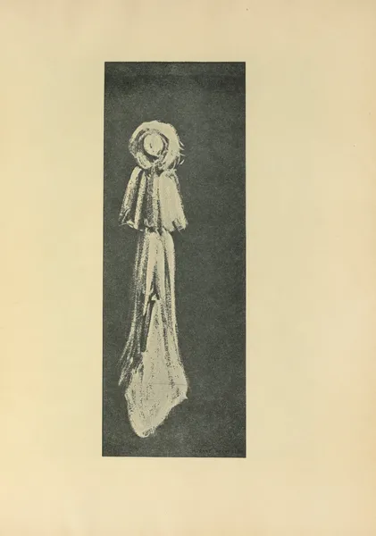 The Woman in White From ‘The Savoy’ No av Aubrey Vincent Beardsley