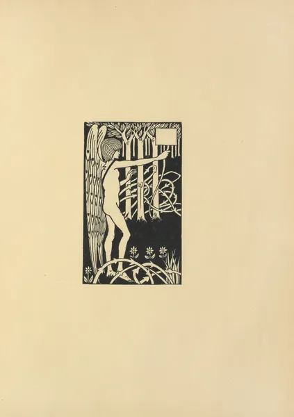 Vignette From ‘Le Morte Darthur’, 1897 – nr 5 av Aubrey Vincent Beardsley