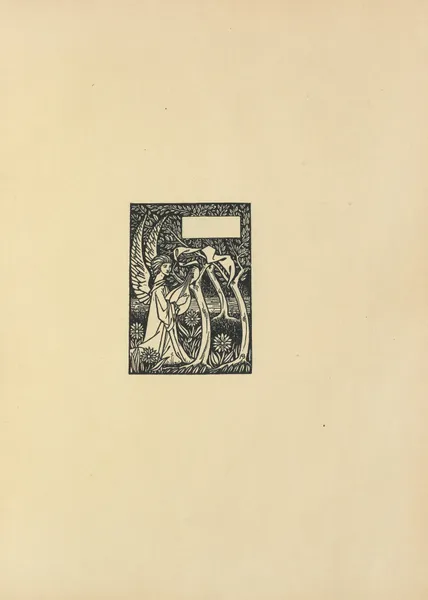Vignette From ‘Le Morte Darthur’, 1897 – nr 6 av Aubrey Vincent Beardsley