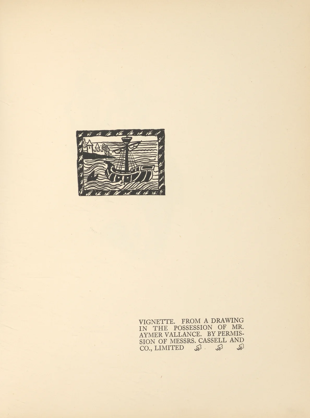 Vignette av Aubrey Vincent Beardsley