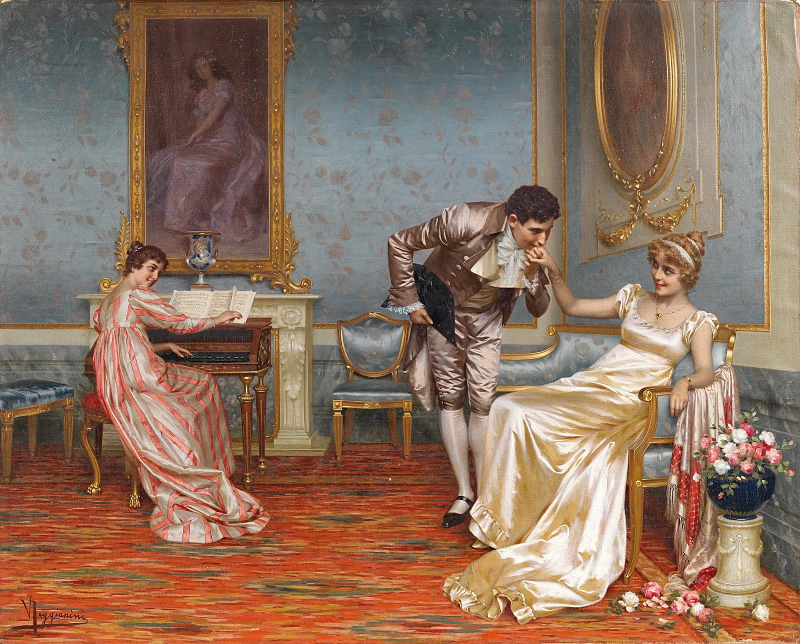 The suitor av Vittorio Reggianini
