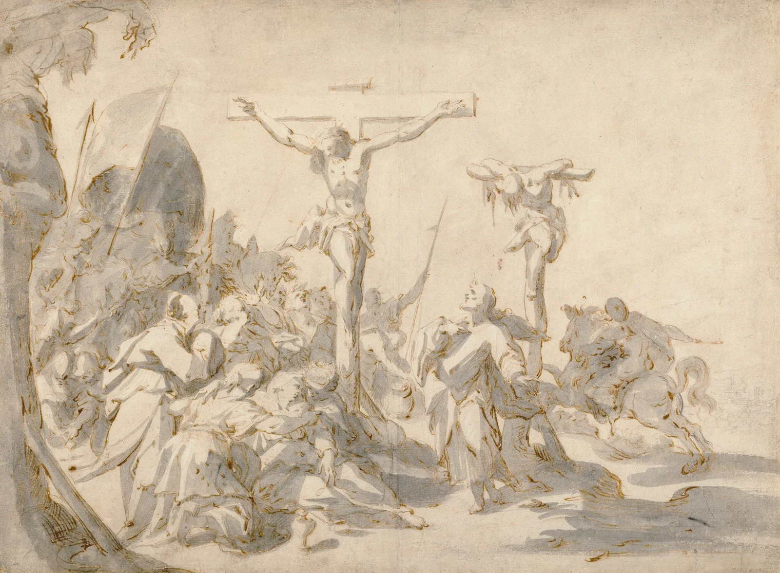 The Crucifixions av Hans von Aachen