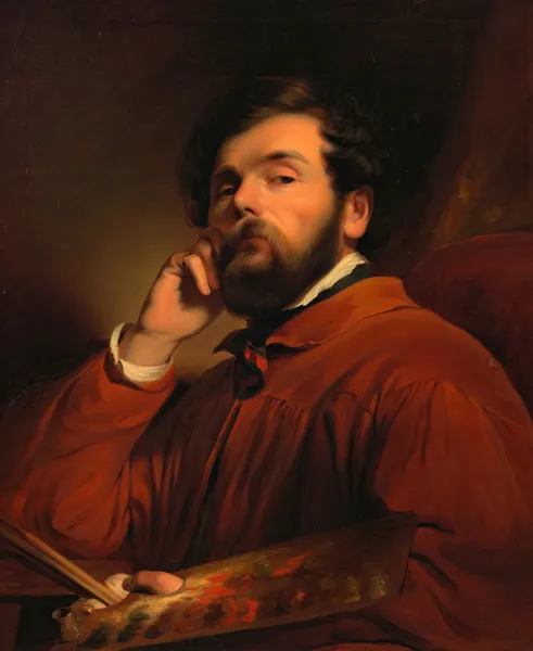 Selbstbildnis Friedrich von Amerling av Friedrich von Amerling