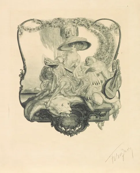 Ex-Libris. 3. Folge av Franz von Bayros