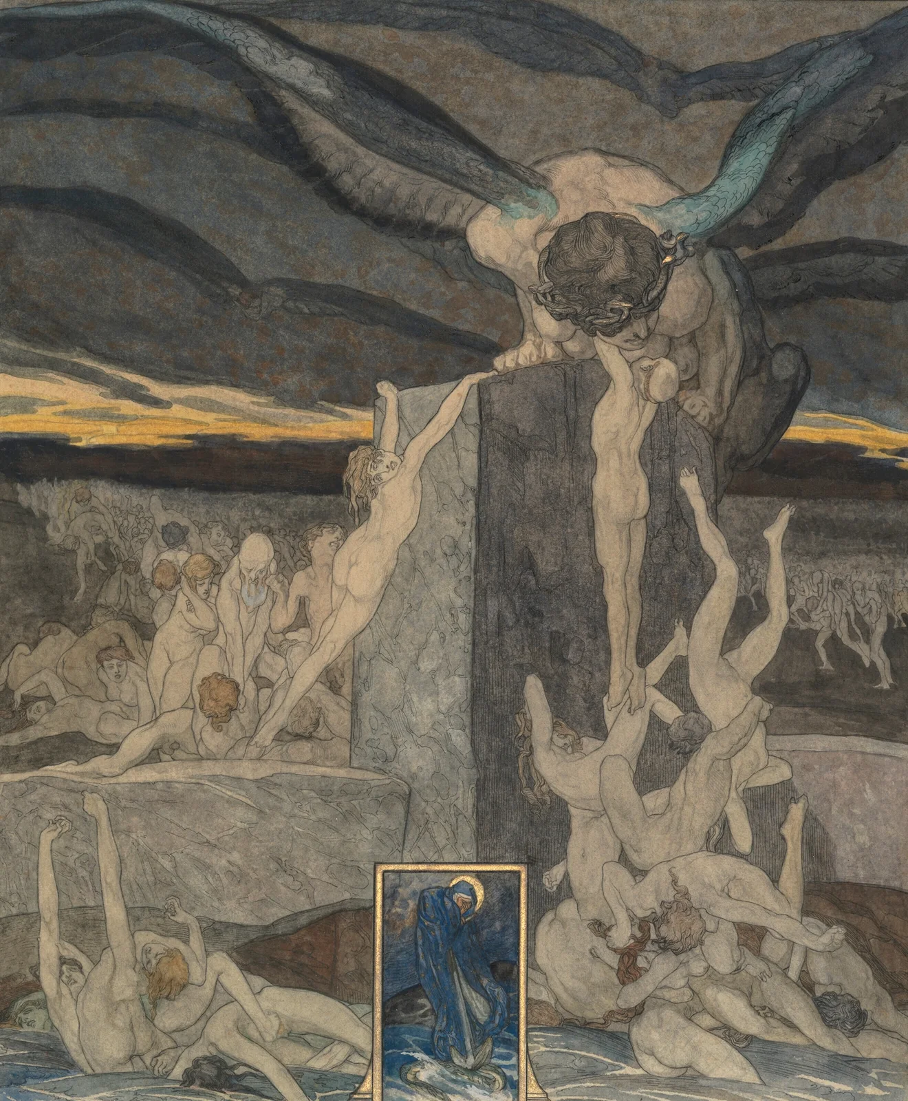 Ode to Dante av Franz von Bayros