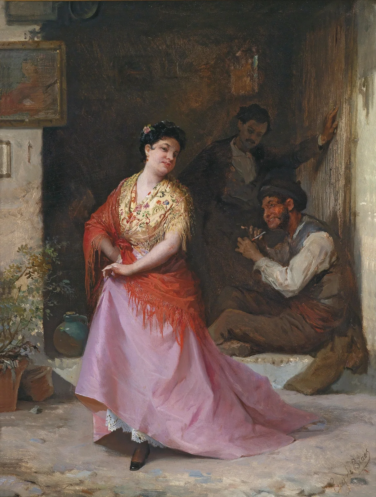 Ein Tänzchen av Eugen von Blaas