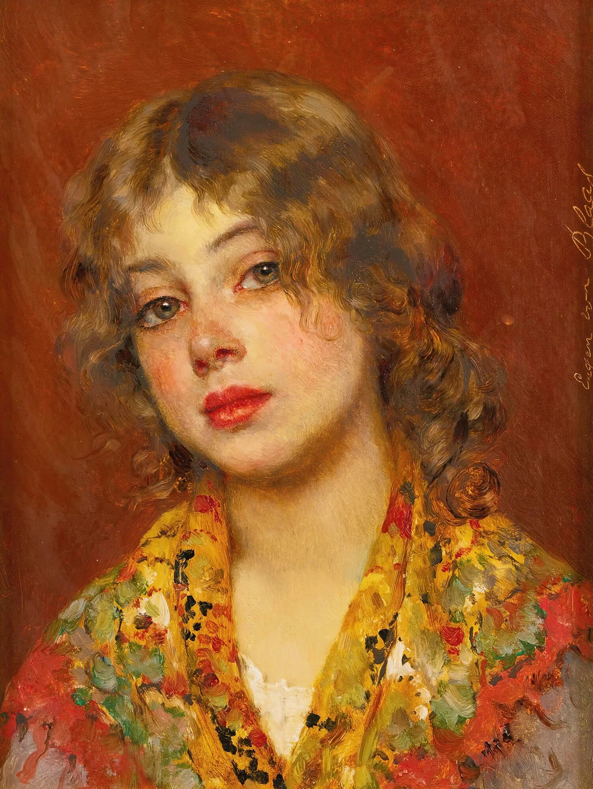 Gypsy Girl av Eugen von Blaas