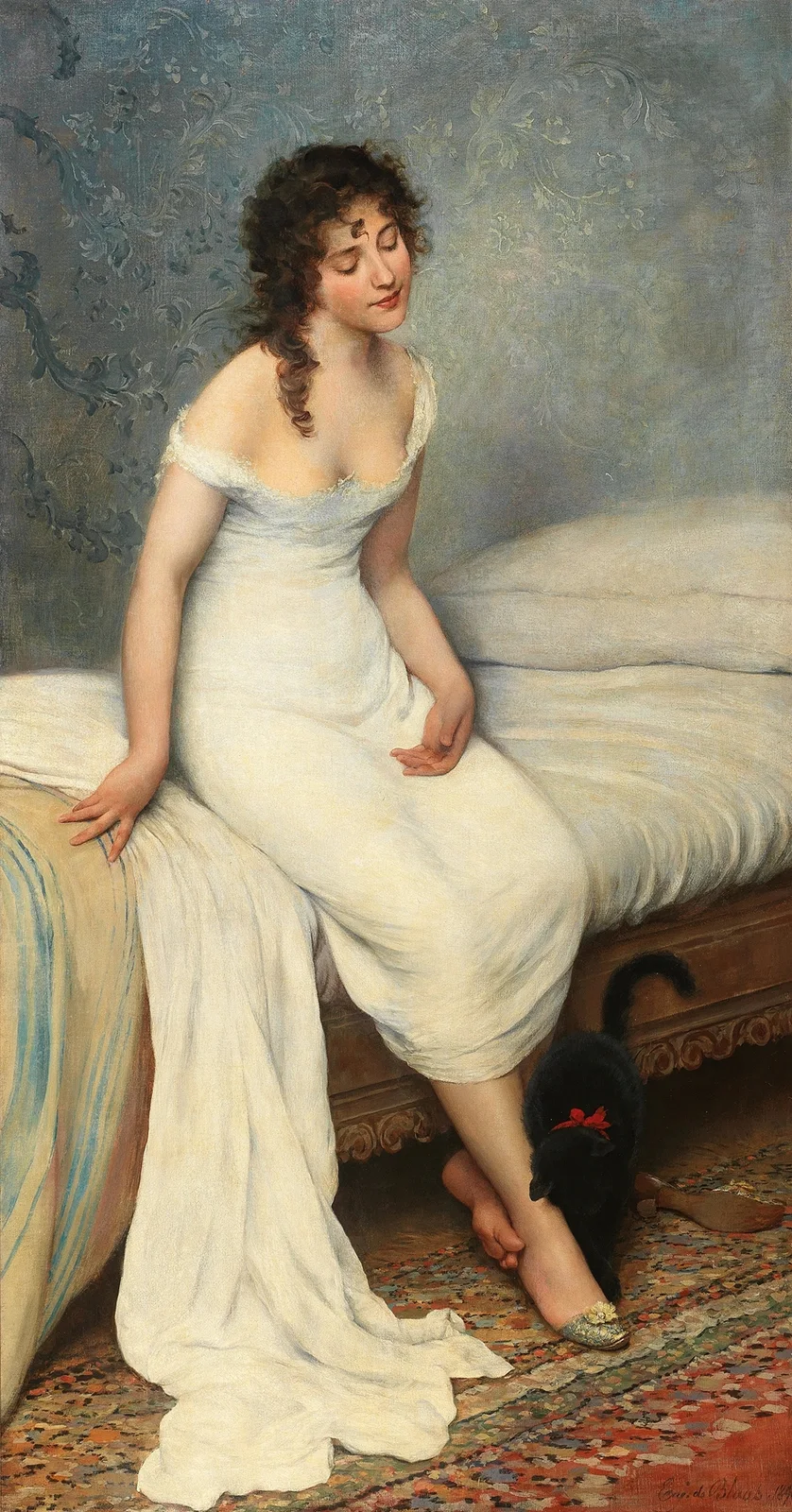 The Awakening av Eugen von Blaas