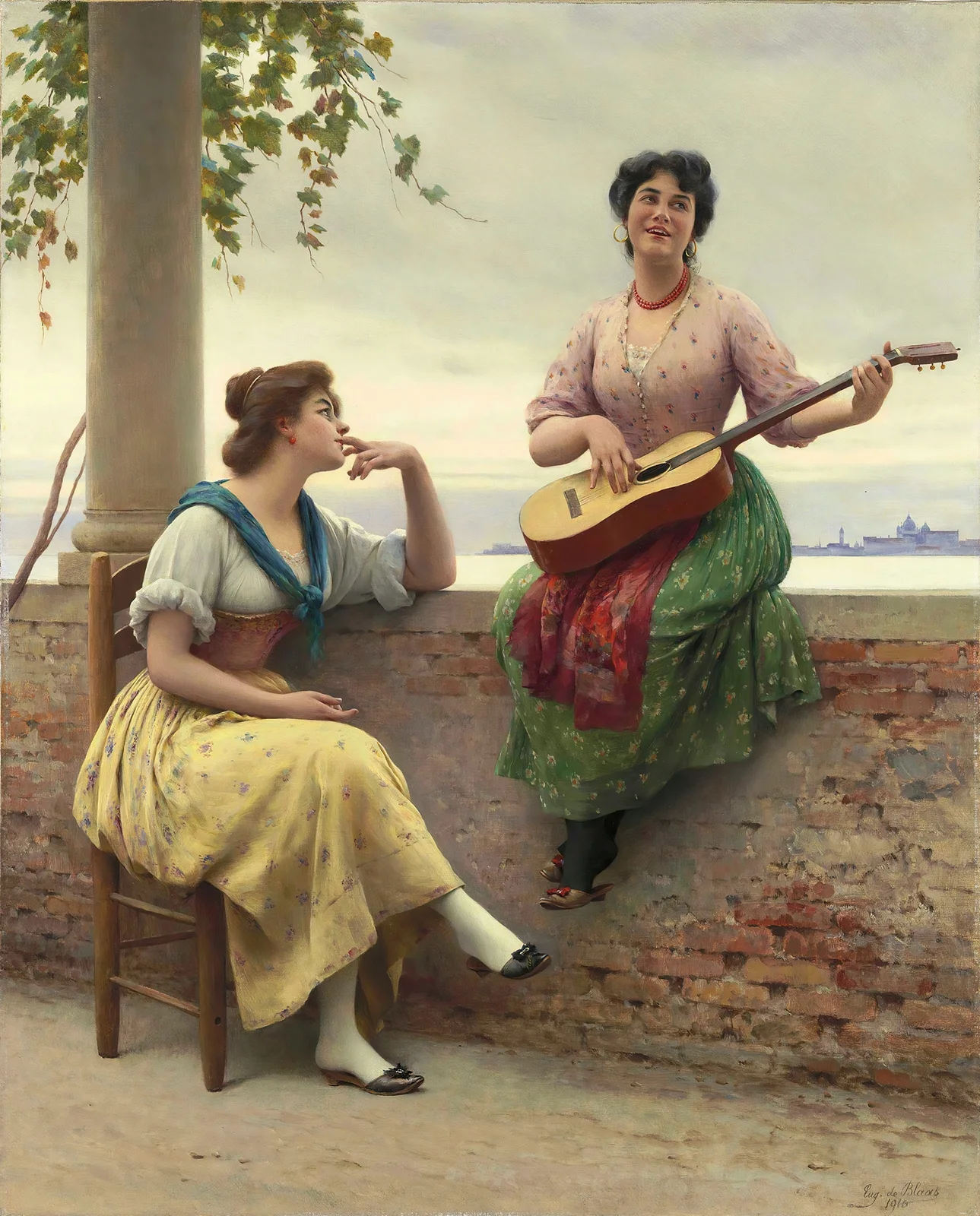 Venetian Melody av Eugen von Blaas