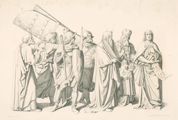 Ancestral Fathers av Joseph von Führich