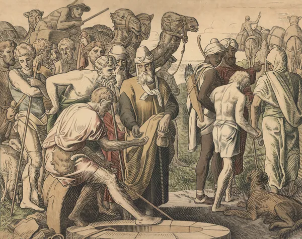 Joseph is sold by his brothers av Joseph von Führich
