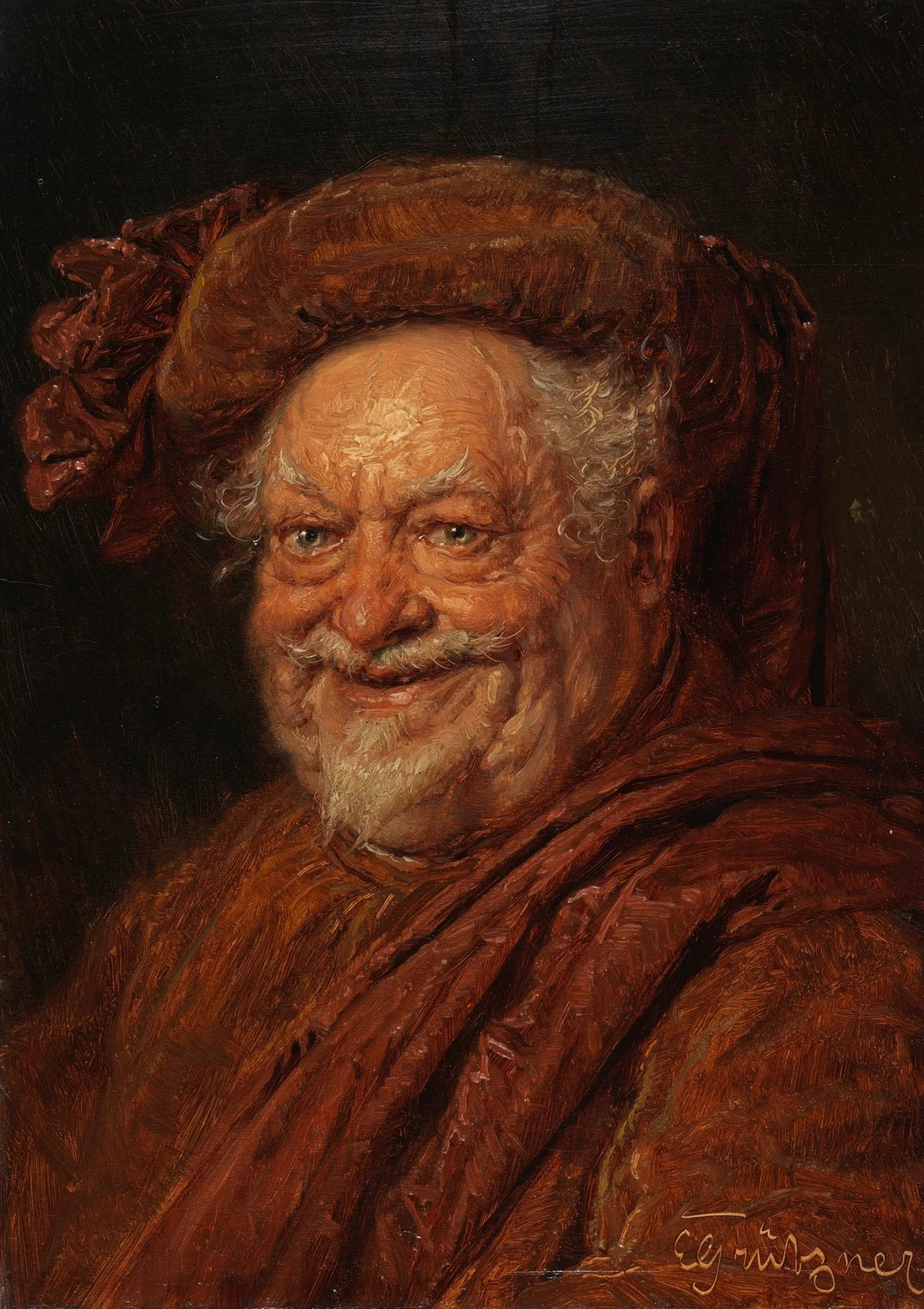 Falstaff av Eduard von Grützner