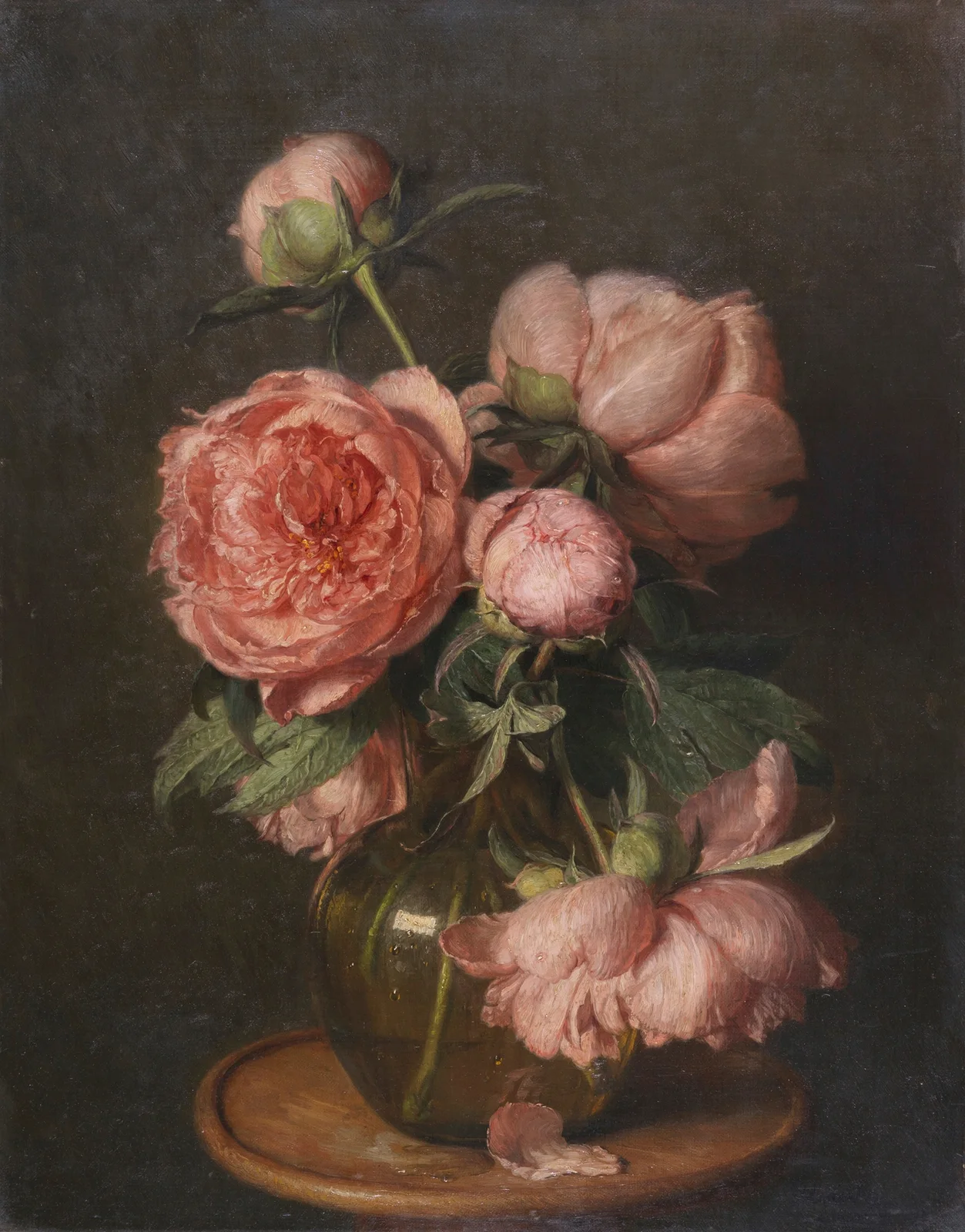 Pfingstrosen av Eduard von Grützner