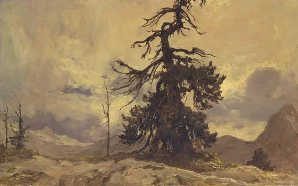 The Dying Monarch, Funtensee av Sir Hubert von Herkomer