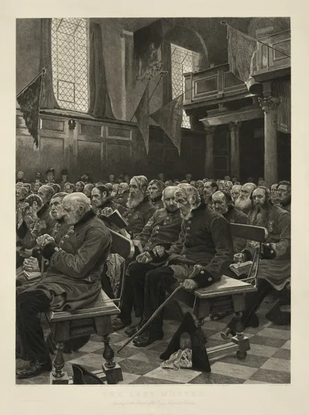 The last muster av Sir Hubert von Herkomer