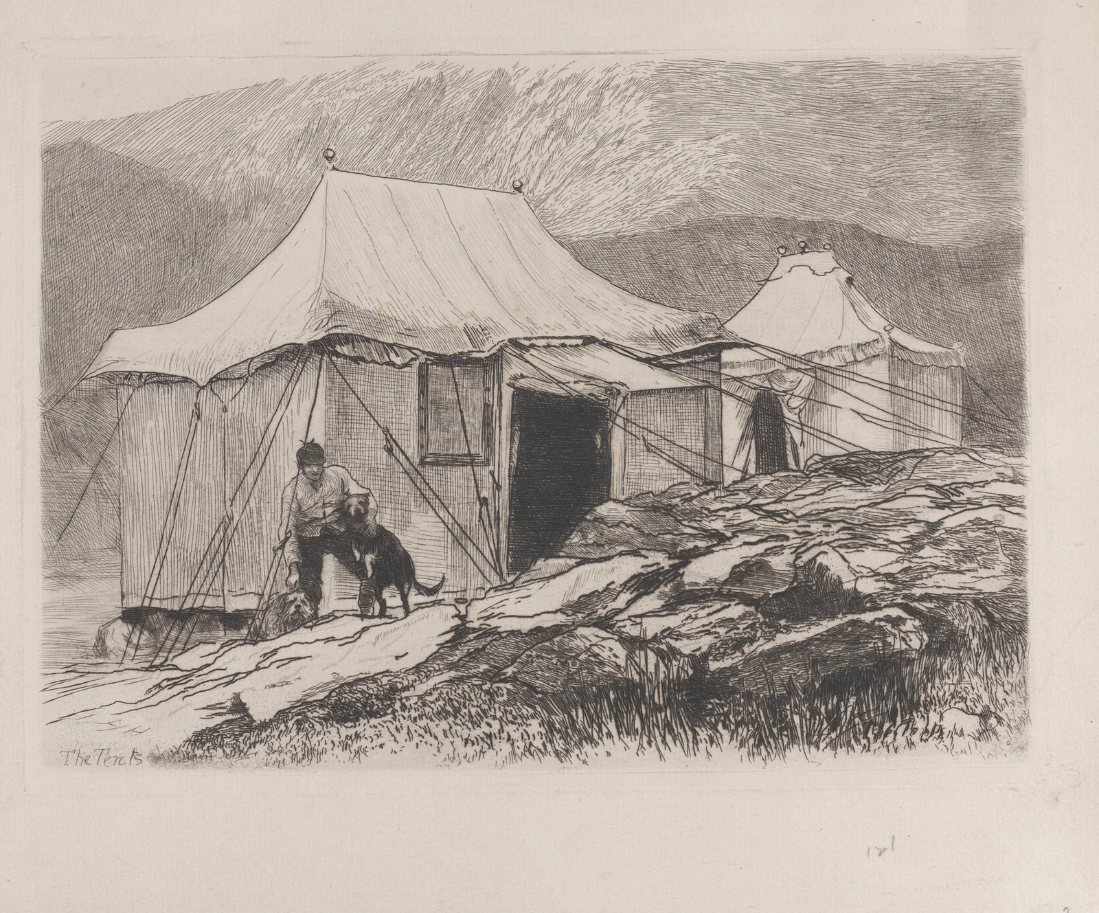 The Tents av Sir Hubert von Herkomer