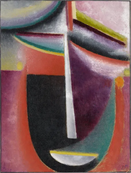 Abstract Head, Mysterium av Alexej von Jawlensky