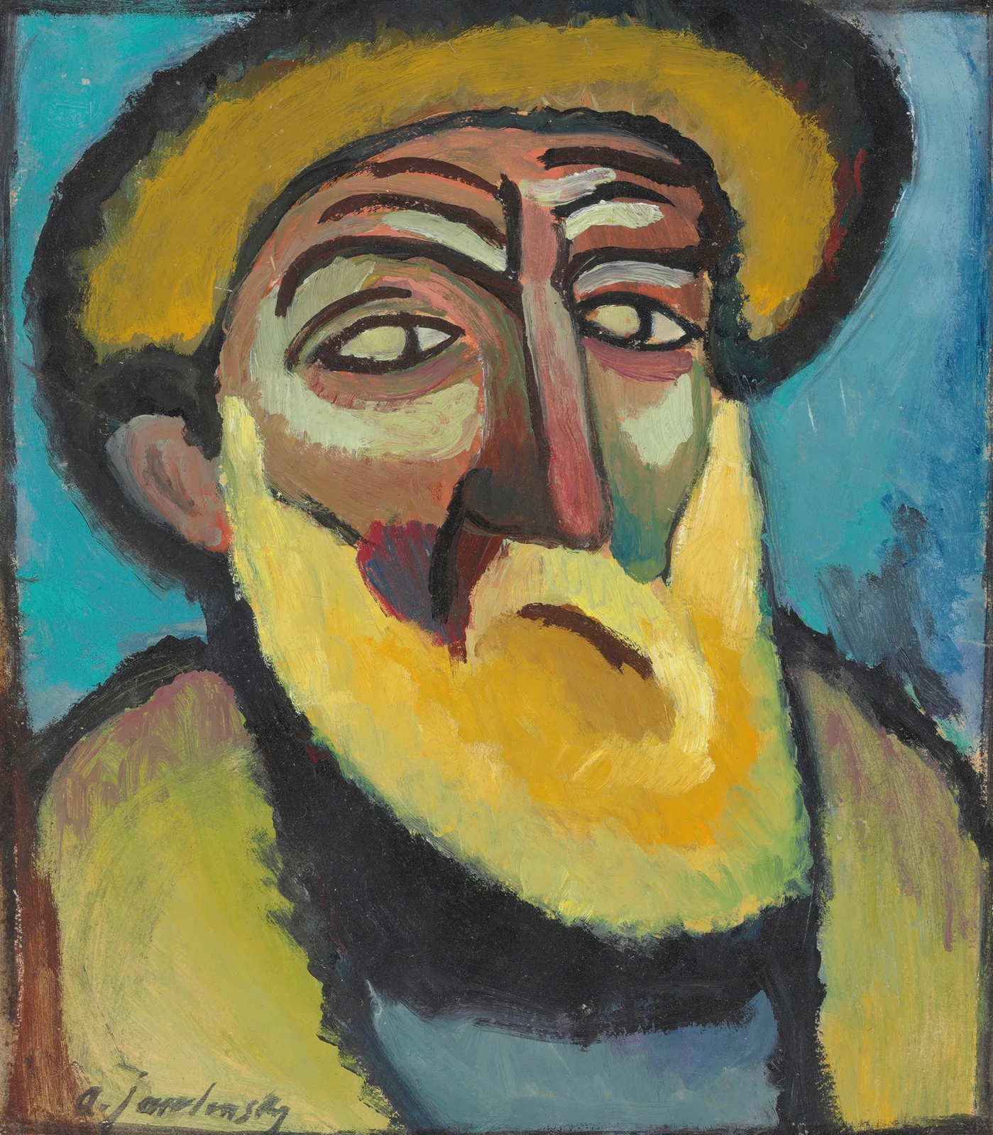Bärtiger Alte av Alexej von Jawlensky