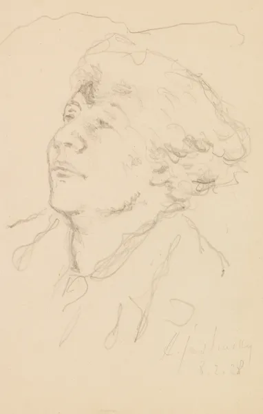 Bildnis Tony Kirchhoff av Alexej von Jawlensky