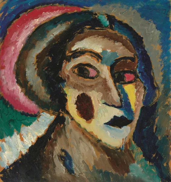 Die Griechin av Alexej von Jawlensky