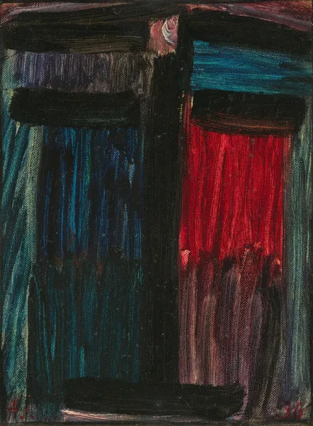 Große Meditation Bevor es Nacht wird (Great meditation Before night falls) av Alexej von Jawlensky
