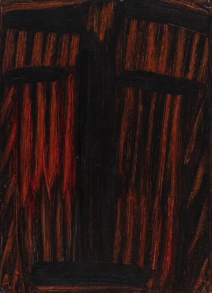 Große Meditation; Herr! lass mich erglühen av Alexej von Jawlensky