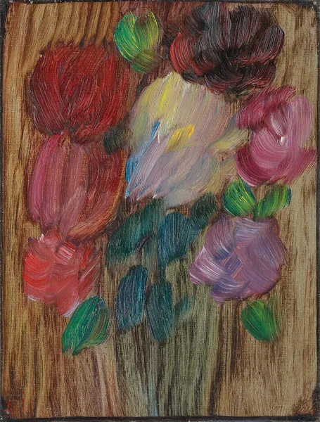 Grosses Stilleben; Pfingstrosen In Dämmerung av Alexej von Jawlensky