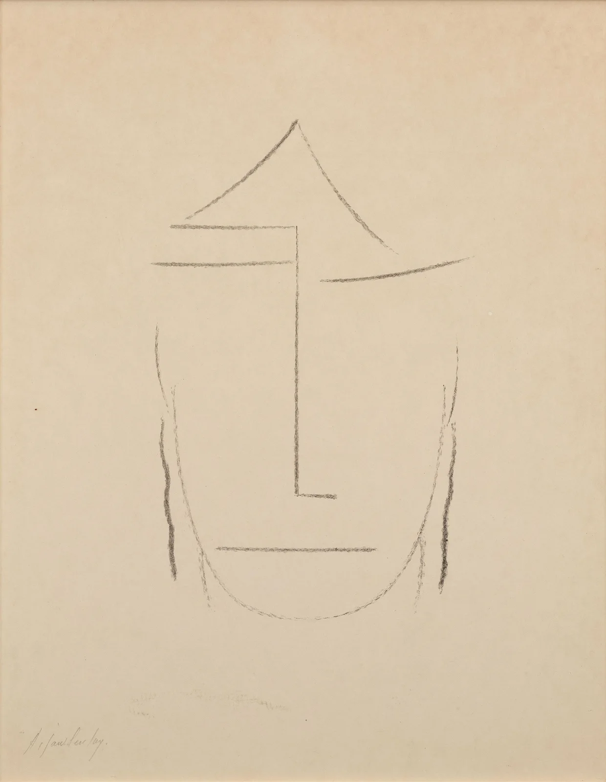 Kopf I av Alexej von Jawlensky