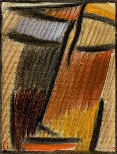 Meditation, 1935 – nr 6 av Alexej von Jawlensky