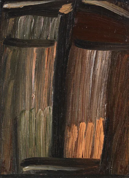 Mittlere Meditation (Erdgebunden) av Alexej von Jawlensky