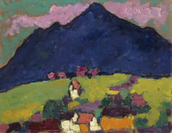 Murnau av Alexej von Jawlensky