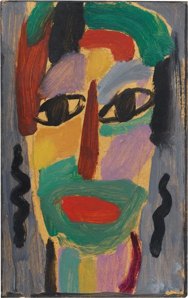 Mystischer Kopf av Alexej von Jawlensky