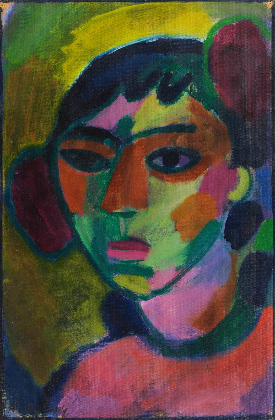 Portrait av Alexej von Jawlensky