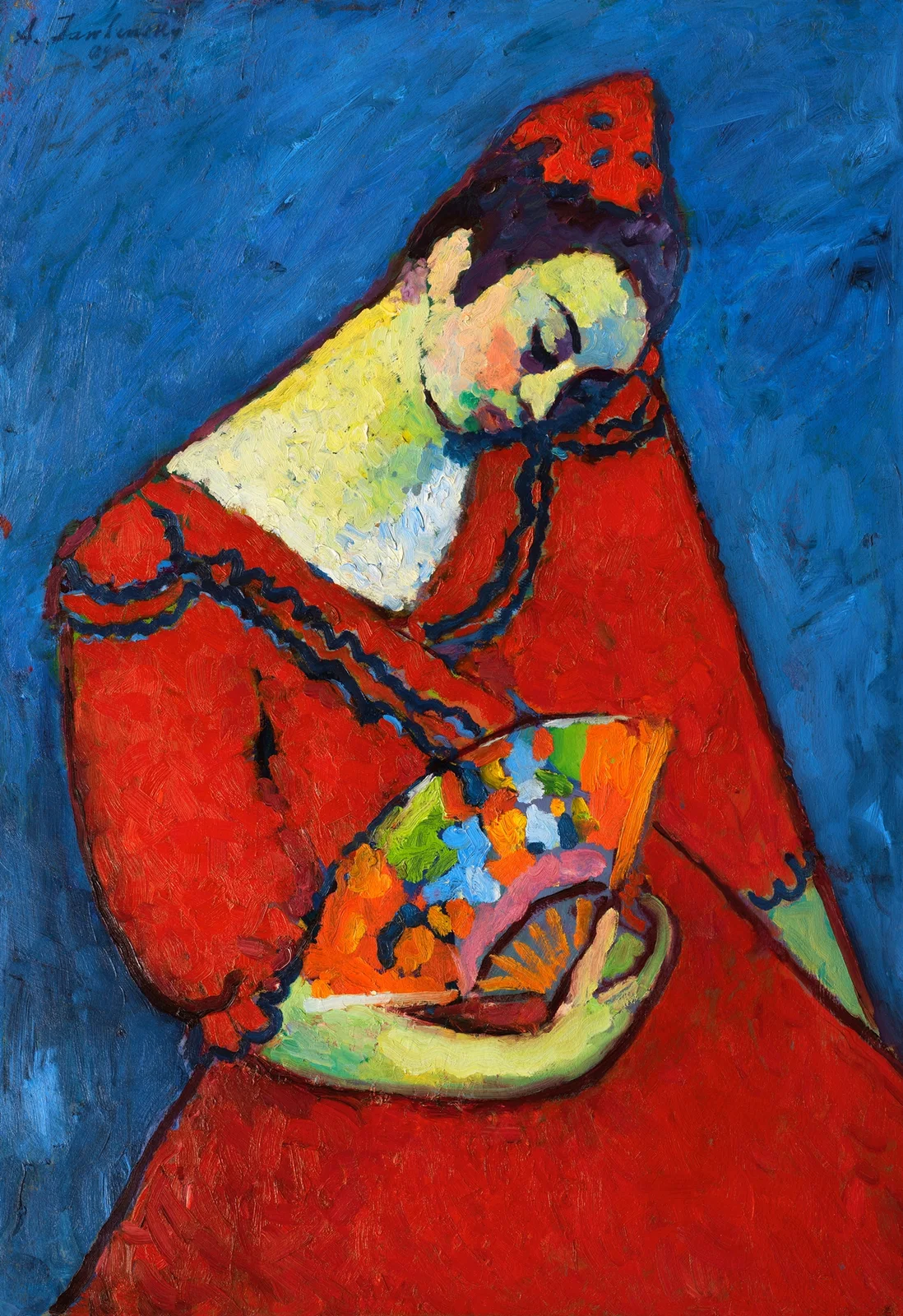 Spanische Tänzerin av Alexej von Jawlensky
