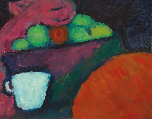Stilleben mit Tasse av Alexej von Jawlensky