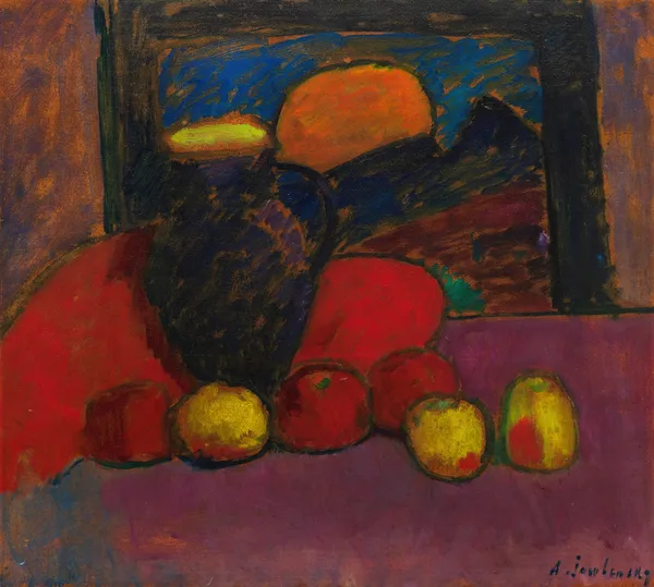 Stillleben, 1910 av Alexej von Jawlensky
