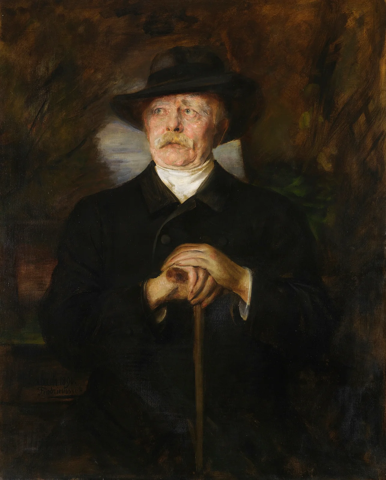 Otto von Bismarck, 1890 – nr 2 av Franz von Lenbach