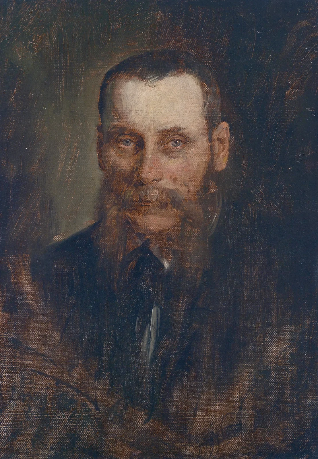Portrait Georg Plach av Franz von Lenbach