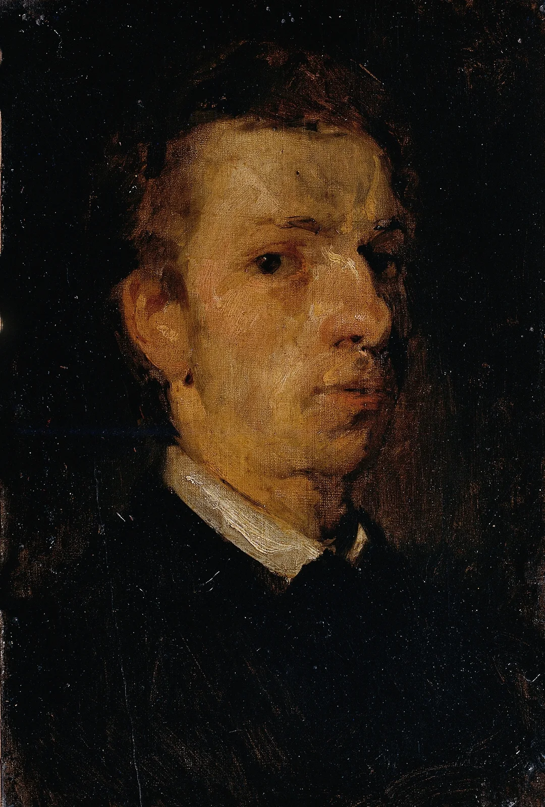Der Maler August Cesar av Hans Von Marées