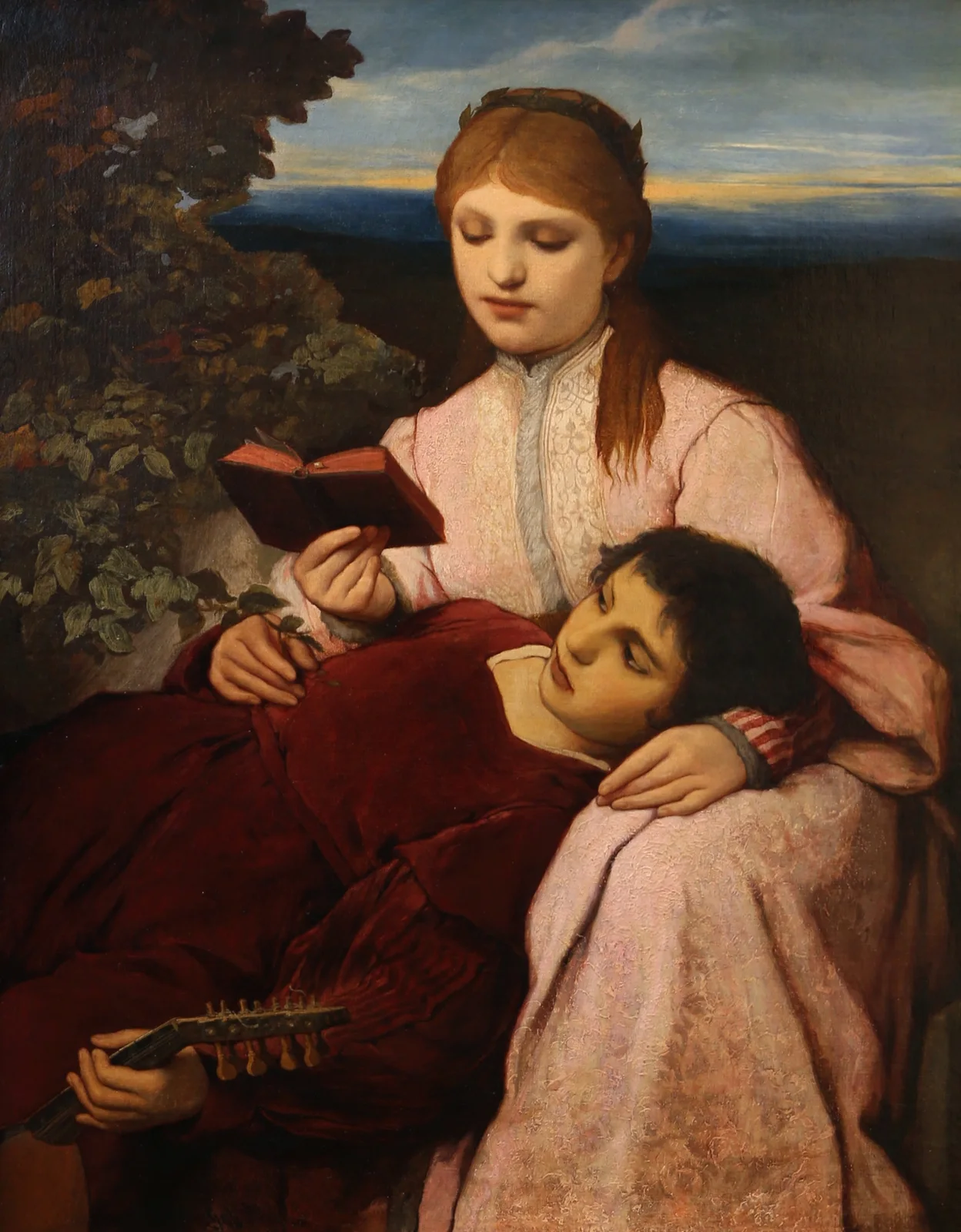 Leisure hours av Gabriel von Max
