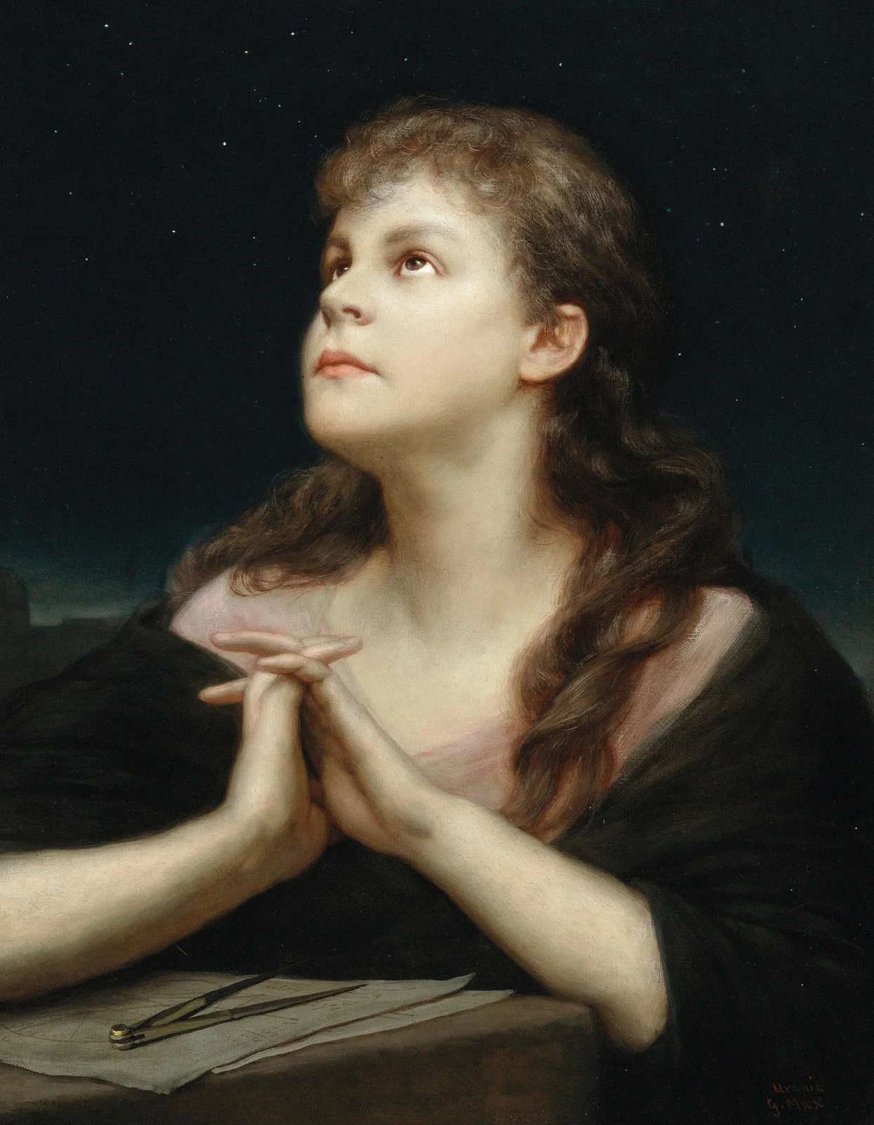 Urania av Gabriel von Max